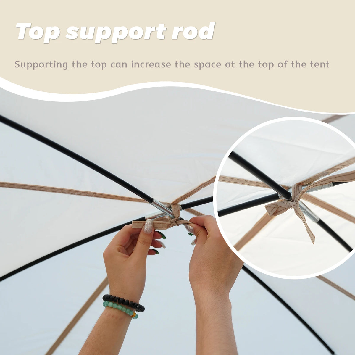 Portable Screen House Tent with Mosquito Net 6-8 Person Camping Backyard Patio & Protection Outdoor Shelter Suitable for family