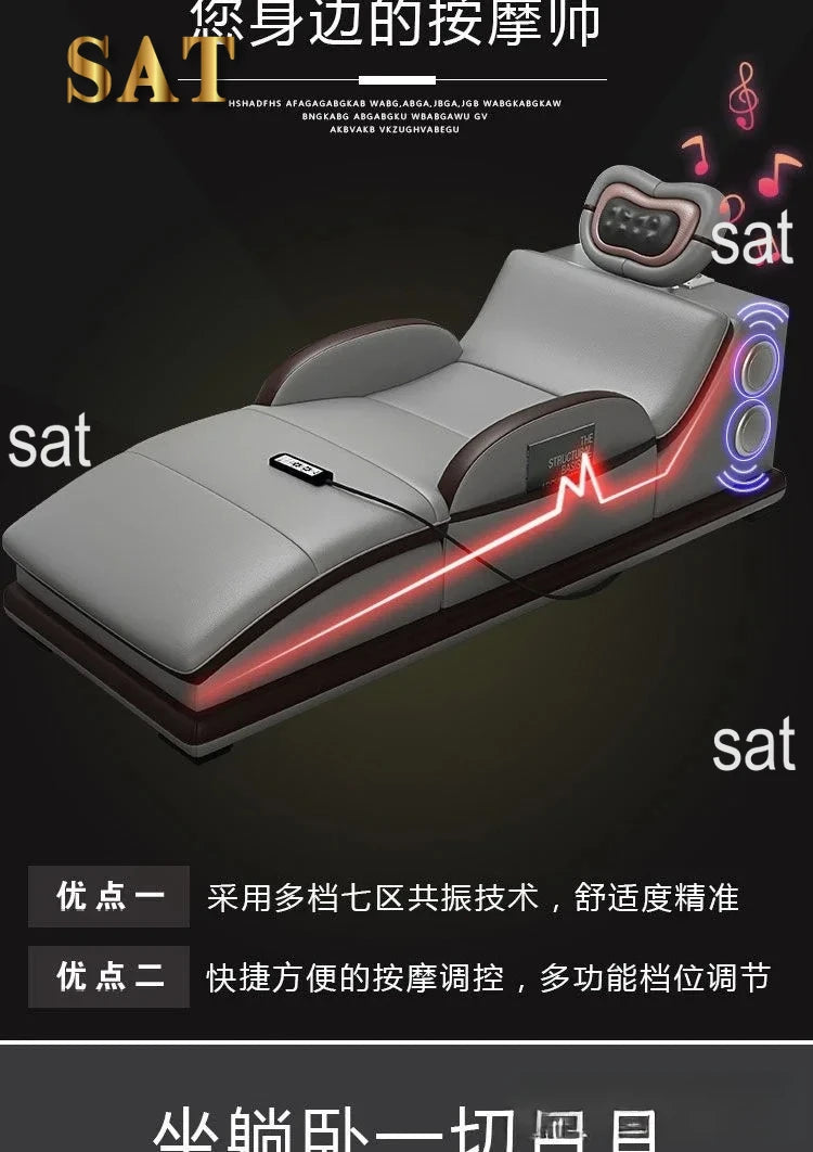 for| Italian Genuine Leather Sectional Sofa with Bluetooth, Speaker, Functional Headrest, Massage Chaise | Big Corner Couch