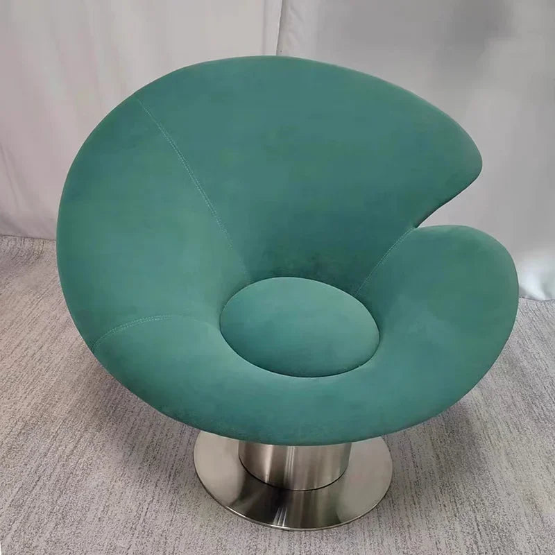 Italian simple leisure chair art lazy Ganoderma lucidum chair