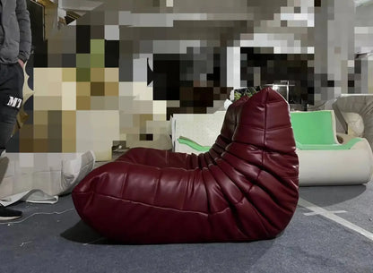 Single seat caterpillar sofa, stylish and luxurious, suitable for use in living rooms, bedrooms, hotels, and shopping malls