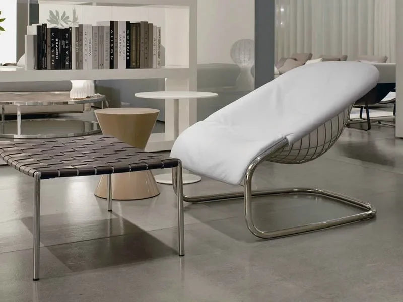 Nordic Light Luxury Villa Cafe Leisure Chair Italian Minimalist Living Room Recliner