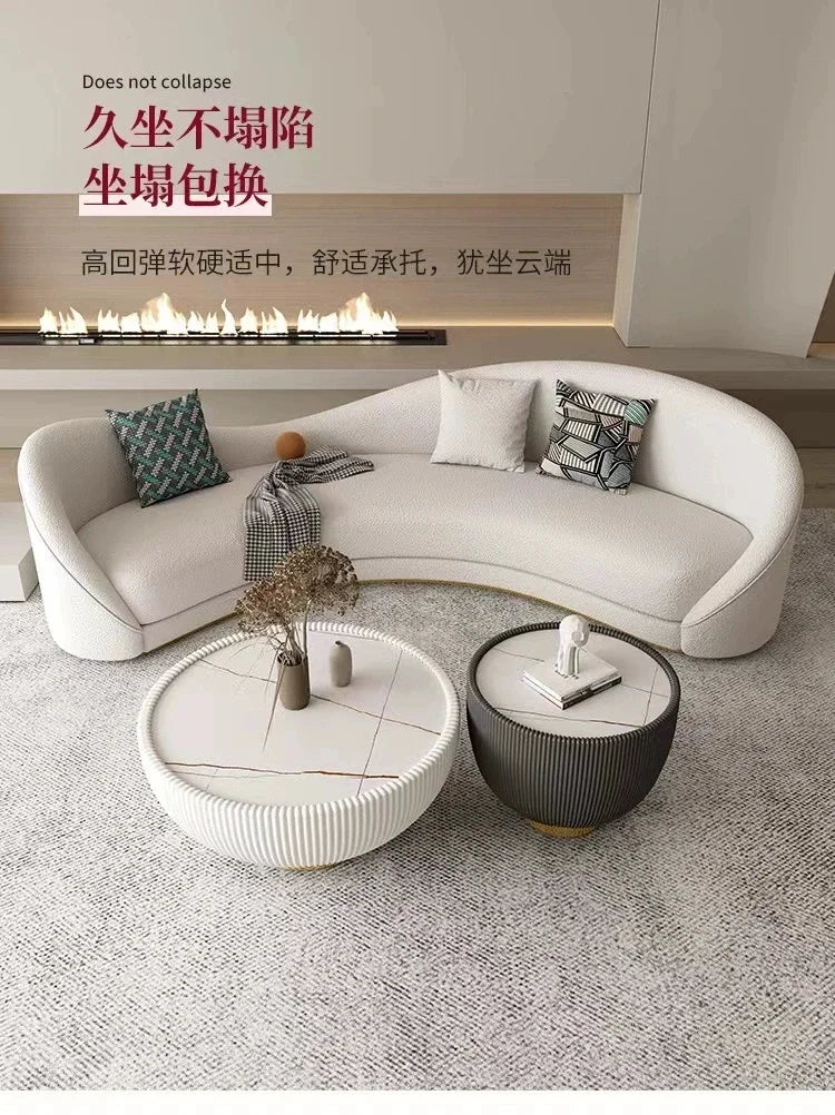 White Loveseat Living Room Sofas Light Luxury Cheap Lounge Create Living Room Sofas Ergonomics Comfortable Divano Home Furniture