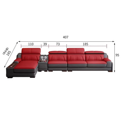 Genuine Leather Modern Sofas Luxury Recliner Comfortable Relax Armchairs Sofas Bedrooms Lazy Sillas Para Sala De Estar Furniture