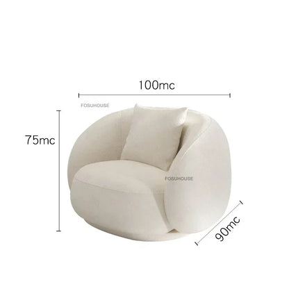 Creative Fabric Cashew Lazy Sofa Nordic Curved Living Room Sofas Home Living Room Furniture Reception Lounge Area Back Sofa Bed