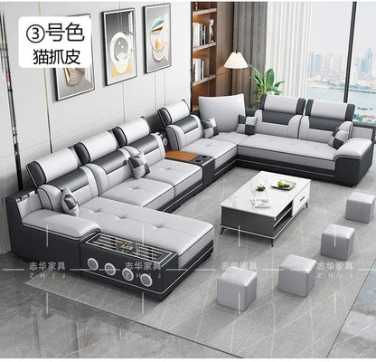 Seater Modern Sofa Ajustable Luxury Sectional Multifunctional Reclining Sofa Cushion Lazy Meubles De Maison Salon Furnitures