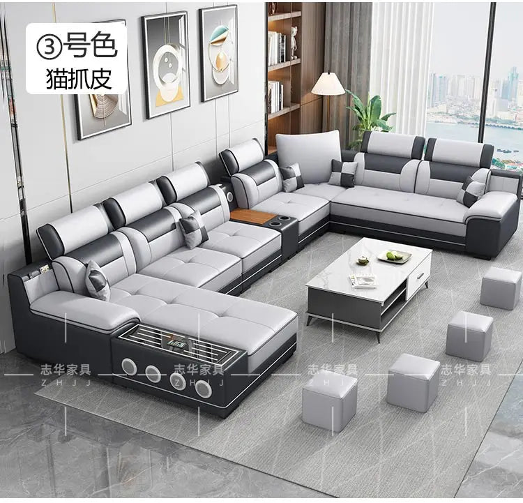 Seater Modern Sofa Ajustable Luxury Sectional Multifunctional Reclining Sofa Cushion Lazy Meubles De Maison Salon Furnitures