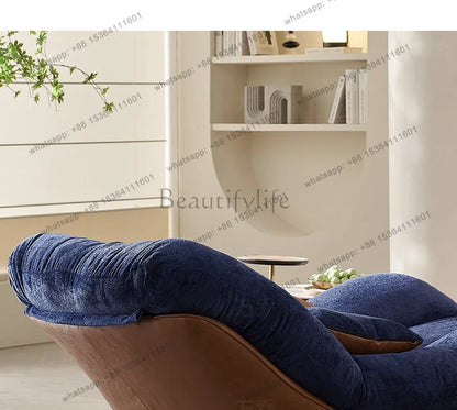 Italian light luxury lazy sofa chair Nordic modern simple style home design leisure chair