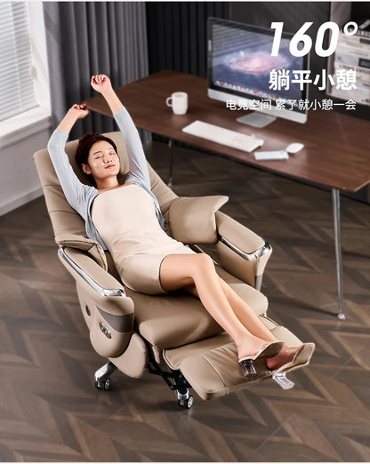 Home Office Desk Chair for Vanity Reclining Armchair Furniture Height Adjustable Chair on Wheels Chaise Bureau De Travail Magalu