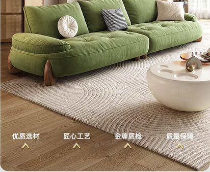 Luxury Green Living Room Sofa Modern Nordic Design Reclinable Sectional Muebles De Sala Stylish Home Furniture Decorr Space