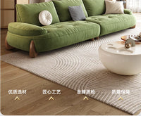 Luxury Green Living Room Sofa Modern Nordic Design Reclinable Sectional Muebles De Sala Stylish Home Furniture Decorr Space