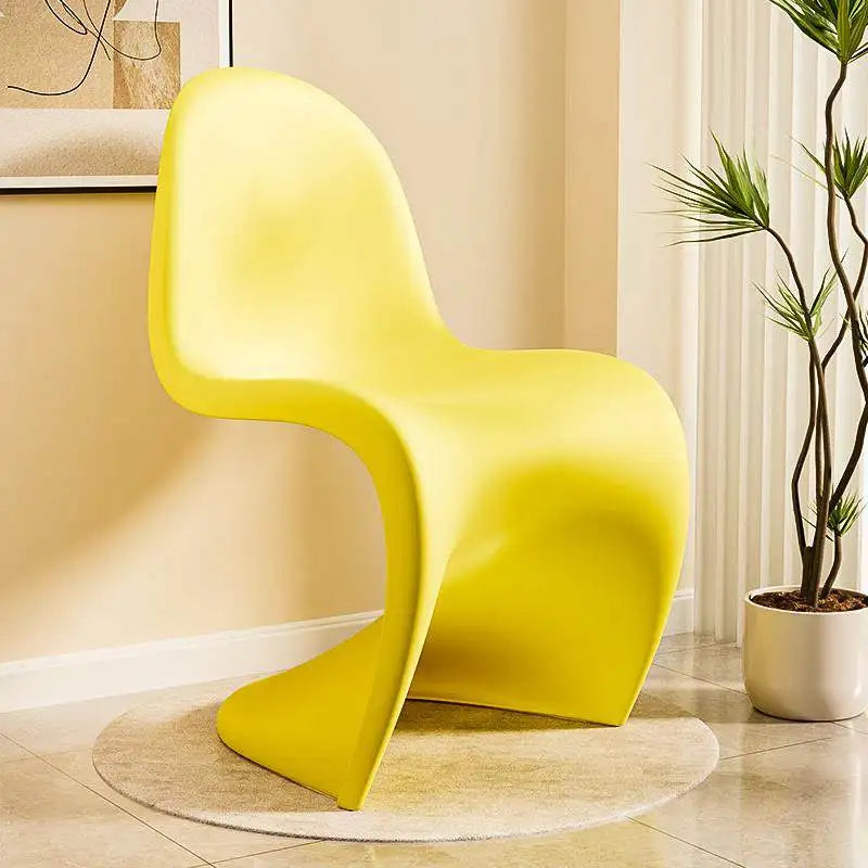 Acrylic transparent chair simple household light luxury high-end dining table chair makeup chair Pan Dong chair