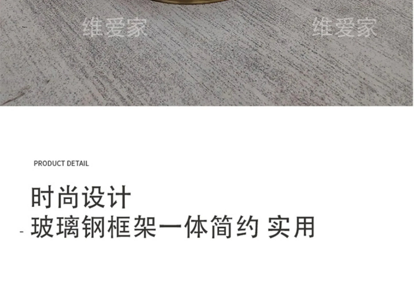 Modern designer special-shaped fiberglass, hotel light luxury art leisure petal single reclinerAA