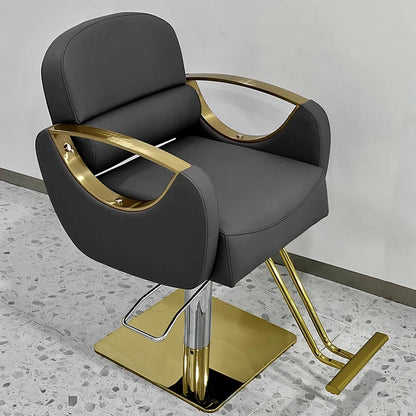 Shop Modern Barber Chair Design Nordic Luxury Chic Barber Chair Slim Style Krzesło Fryzjerskie Salon Furniture