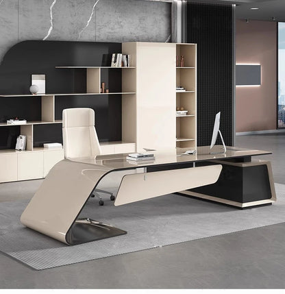 Modern Computer Office Desk Conference Storage Executive Standing Office Desk Display Crafts Mesa Ordenador Trendy Furniture