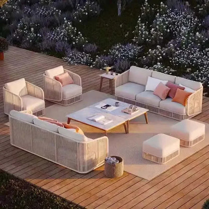 Courtyard Homestay Outdoor Sofas Recliner Chair Gaming Lazy Garden Sofas Nordic Floor Outdoor Furniture Gartenstuhl Lshysf