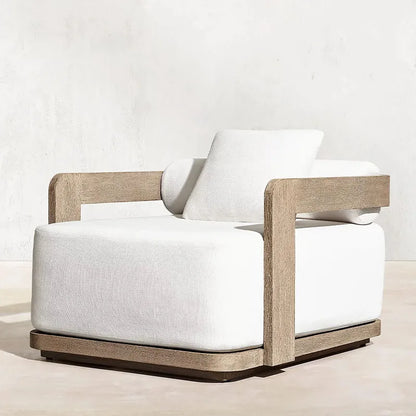 New Design Morden Outdoor Patio Furniture Sofa Set All Weather Waterproof Fabric Aluminum Sofa