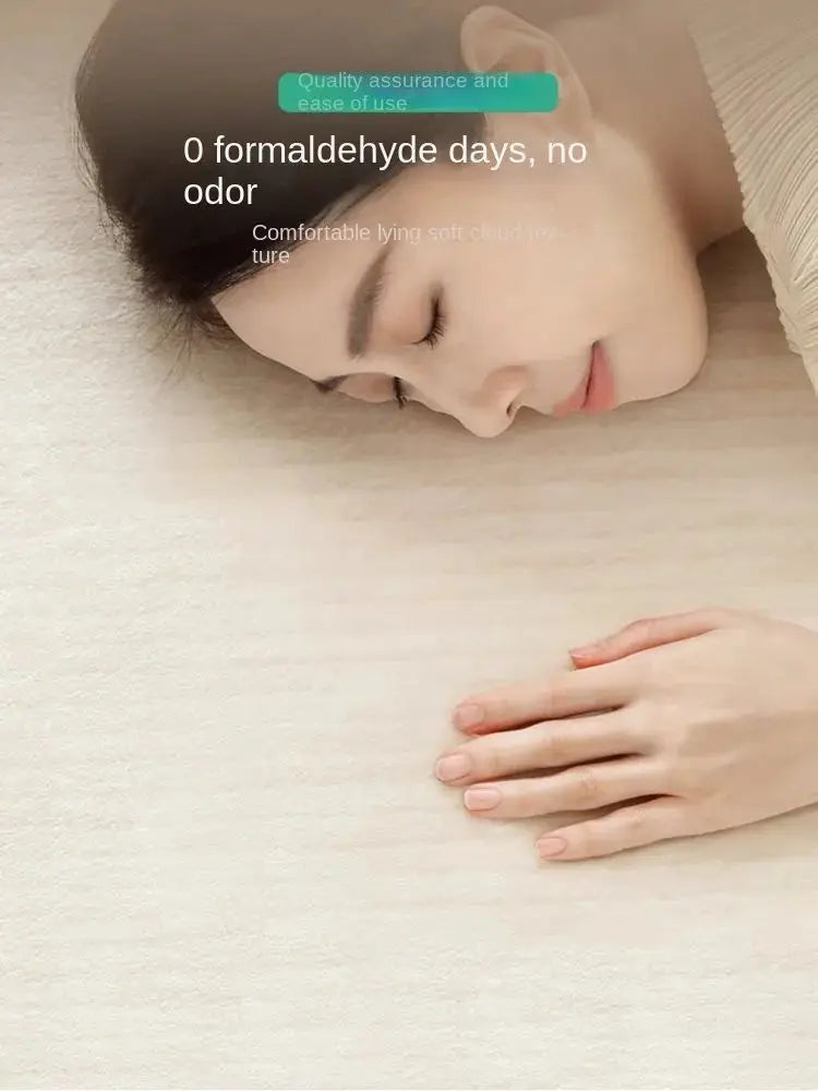 VIKAMA Light Luxury Cream Ins Style Soft Comfortable Absorbent Washed Quilt Living Room Bedroom Cloakroom Carpet Bedside Rug