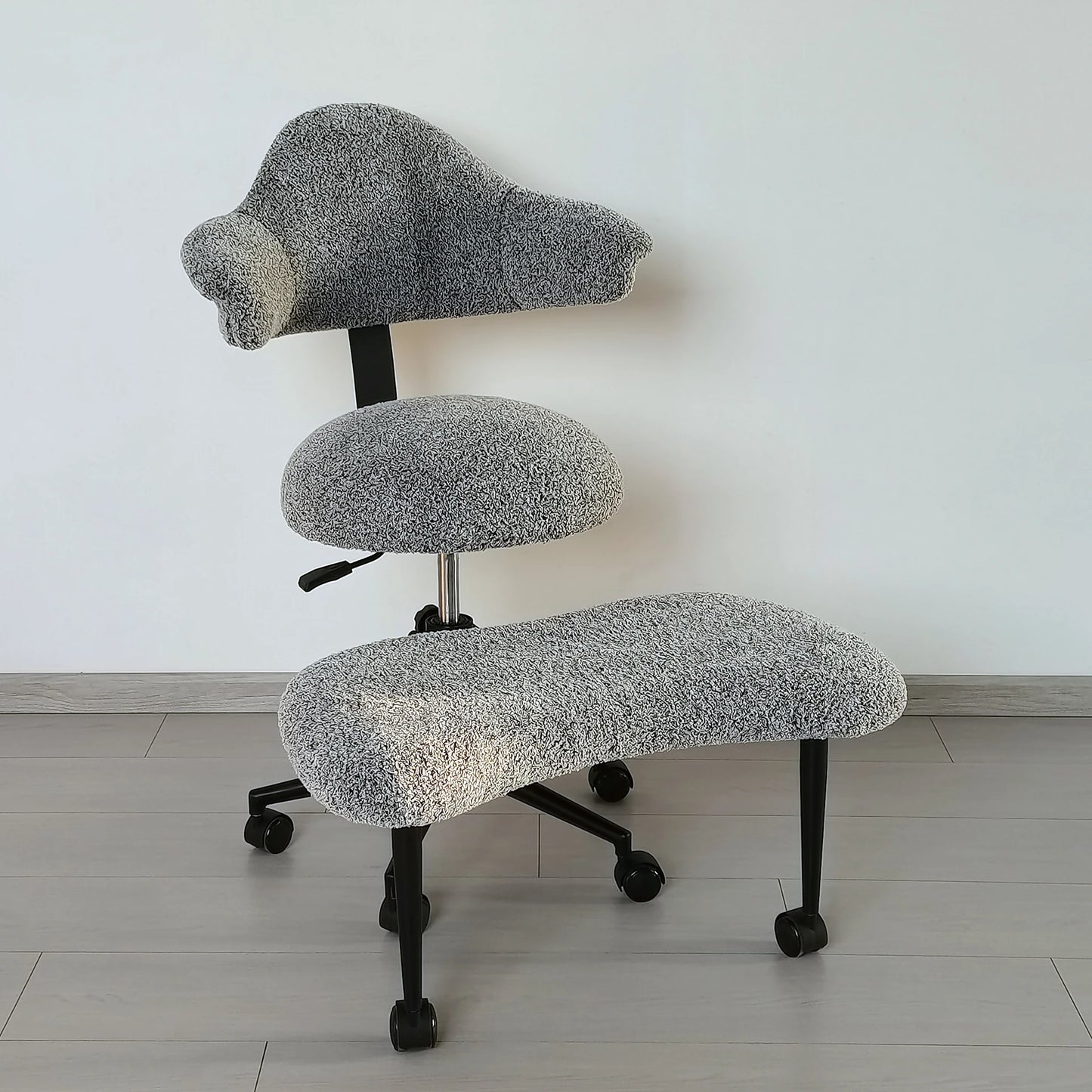 Cross Legged Chair - Meditation Chair With Wheels  ADHD Chair Height Adjustable Seat  Adjustable Footstool