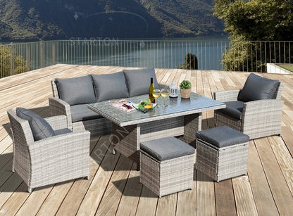 Cnlf Simple Design Hot Sale Outdoor Furniture Courtyard Leisure Rattan Sofa