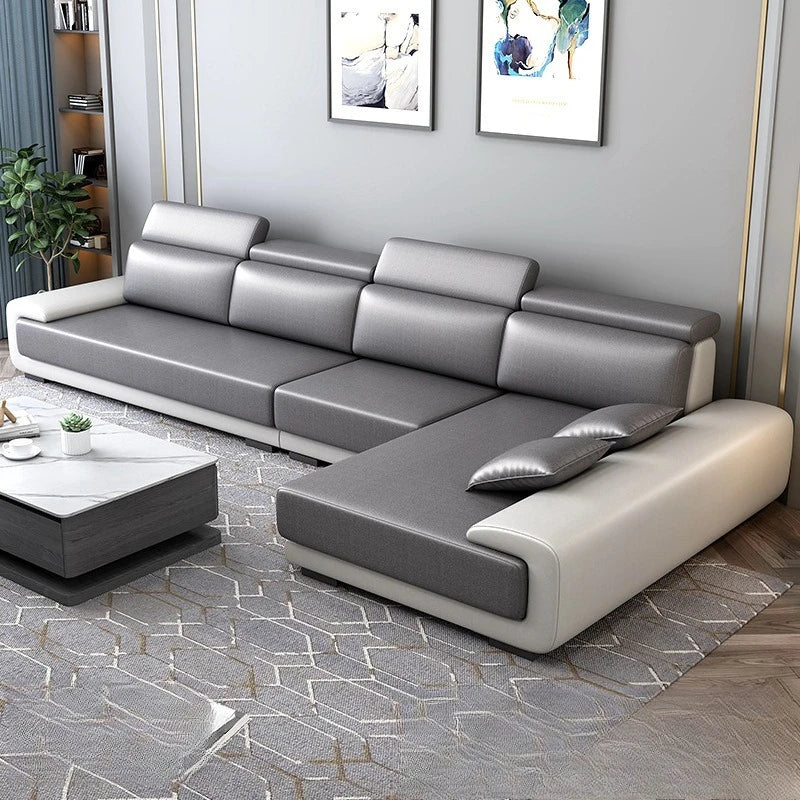 Sofa living room modern light luxury simple technology cloth sofa small apartment combination furniture latex