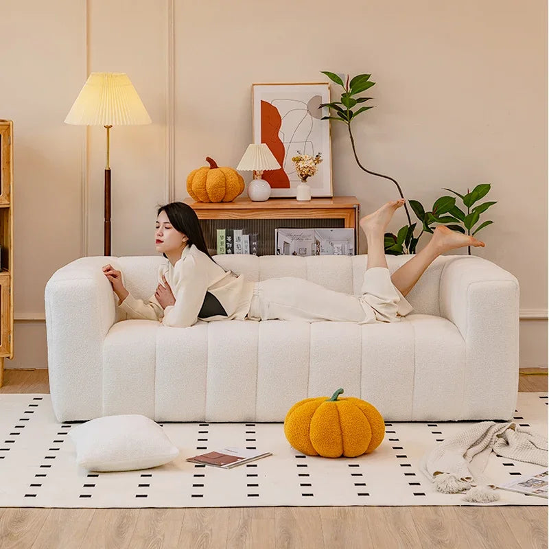 Lounge White Living Room Sofas Cute Comfortable Large Size Relaxing Balcony Living Room Sofas Cheap Divano Library Furniture