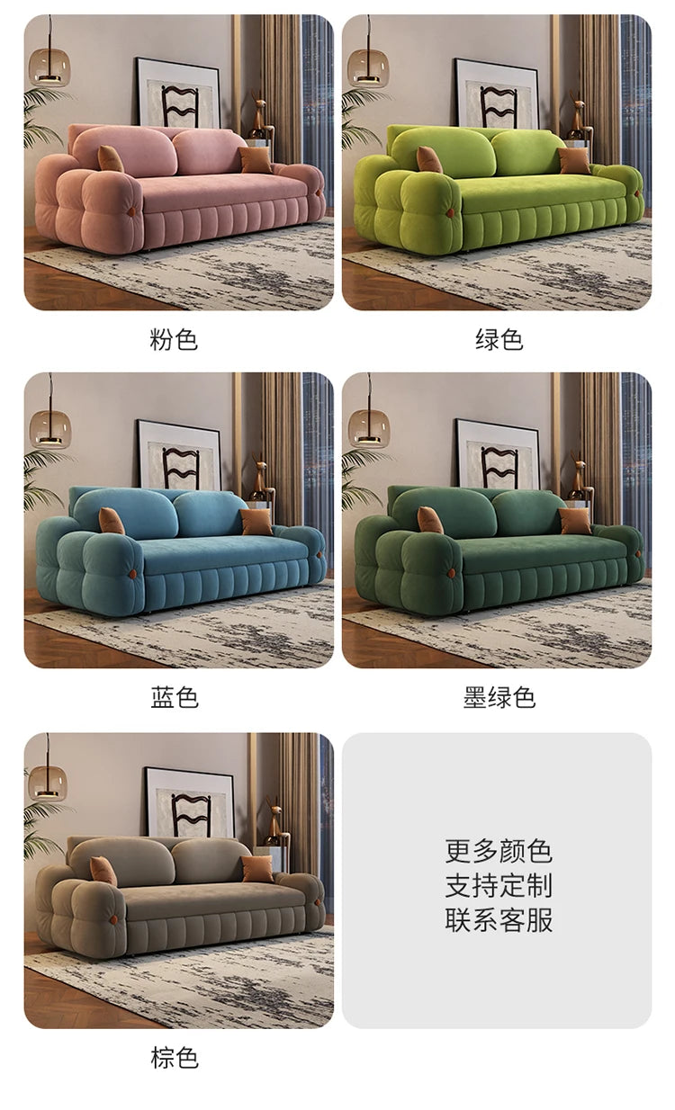 Ergonomic Bubble Sofa Nordic Floor Pink Comfortable Sofa Living Room Luxury Sillon Reclinable Lounge Muebles Salon Furniture