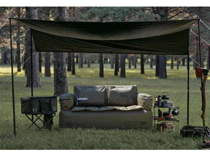 Double and Single Inflatable Sofa with Built-in Air Pump, Comfortable and Portable for Camping and Leisure Home Use