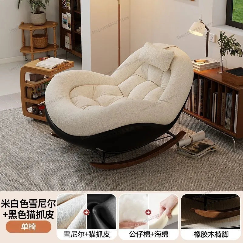 For Rocking Chair Recliner, Living Room Home Leisure Adult Sofa