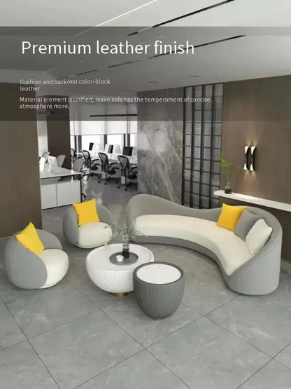Funky Europe Living Room Sofas Service Minimalist Background Luxury Office Sofa Relaxing Elegant Modern Divano Salon Furniture