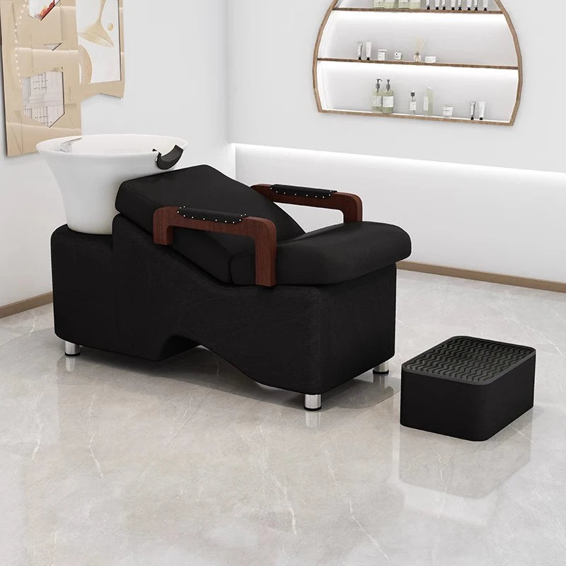 Luxury Premium Shampoo Chair Minimalist Simple Shampoo Chairs Moveis Para Salão De Beleza Baratos Cabeleireiro Salon Furniture