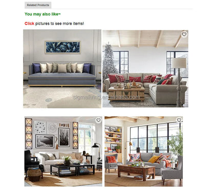 Sofa Sets Living Room Furniture Modular U-sofa Sectional for Sale