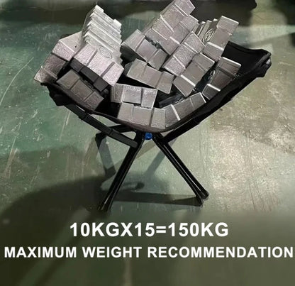 Outdoor Portable Quick Open CLIQ Chair Lightweight Folding Aluminum Fishing Backpacking Beach Camping Chair