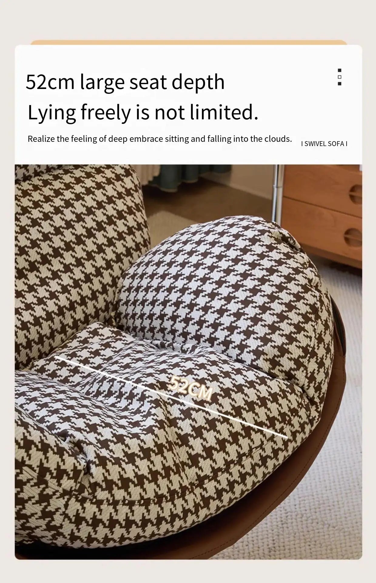 Large Modern Living Room Chairs Swivel Luxury Relaxing Comfy Design Chairs Armchair Lazy Puffs Sedie Da Soggiorno Home Furniture