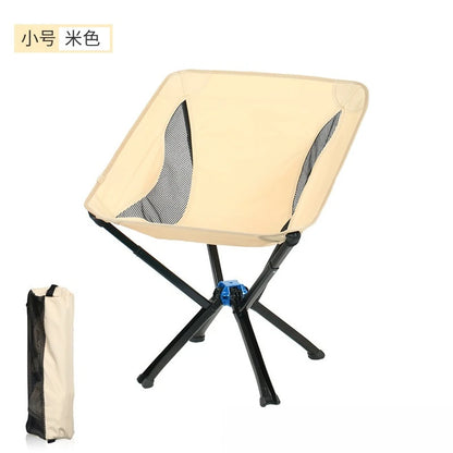 Outdoor Portable Quick Open CLIQ Chair Lightweight Folding Aluminum Fishing Backpacking Beach Camping Chair