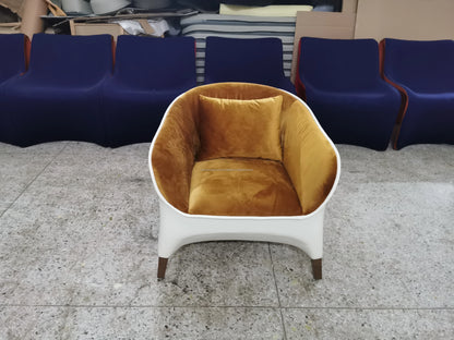 Nordic Luxury Design Solid Walnut Wood Reception Chair Simple Home Hospitality Club Furniture Living Room Hotel Net Red Leisure