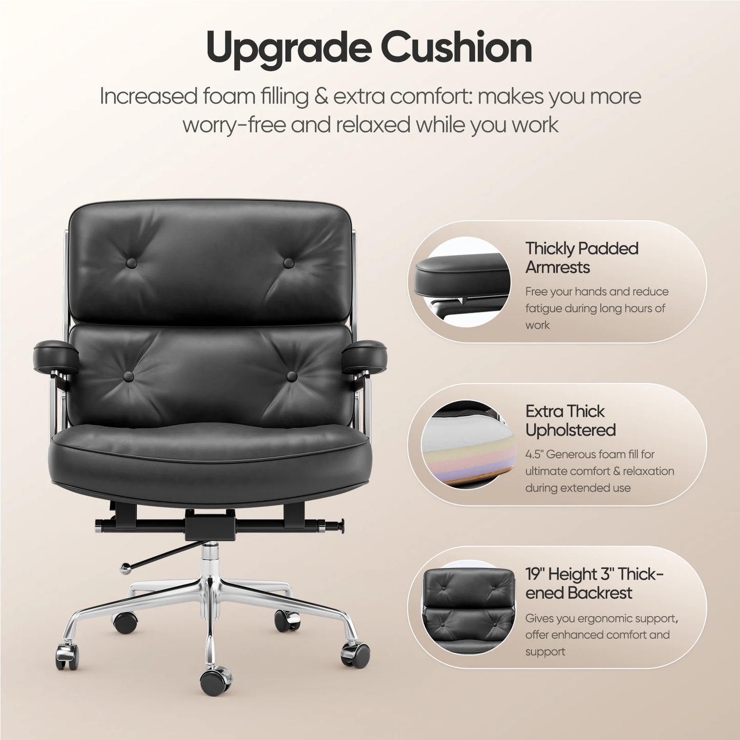 Office chairs Ergonomic Office Chair Mesh Back Lumbar Support Flip-Up Armrests Reclining Adjustable Height for Home Office Desk