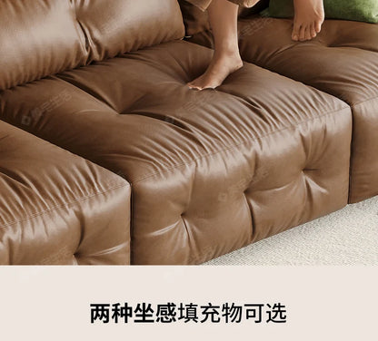 French Scalable Electric Sofa Bed Modern Designer Creativity Puff Sofa Comfort Lounge Living Room Furniture Canape Salon FYES