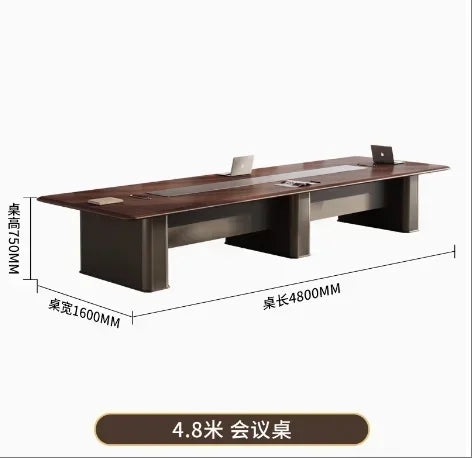 Filing Cabinet Luxury Large Computer Tables Modern Minimalist Executive Manager President Table Office Combination Furniture