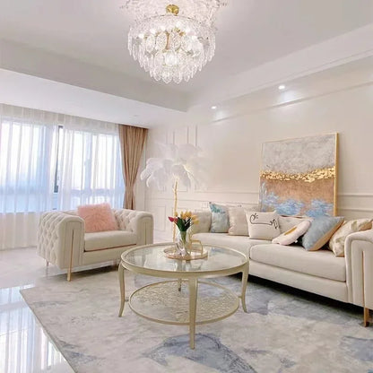 Simple Modern Soft Sofa Chair Living Room Fancy Designer Lounge Sofa House Loveseat Woonkamer Banken Apartment Furniture sofá