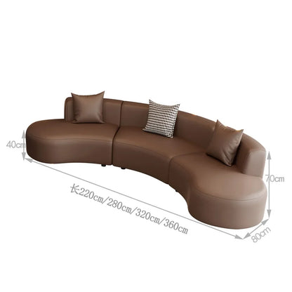 Hotel lobby sofa coffee table combination sales office negotiation rest area reception beauty salon club corner arc