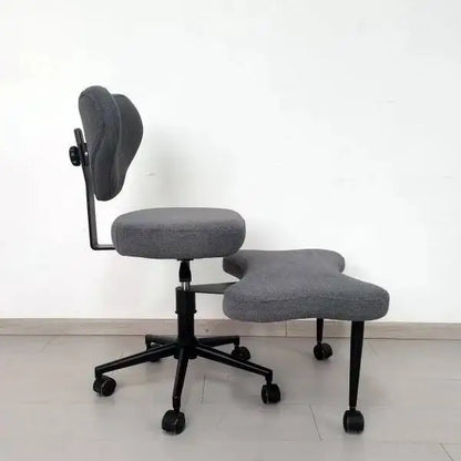 Cross Legged Office Chair – Meditation Seat with Lumbar Support for Desk Work, Yoga & Mindfulness Comfortable & Space-Saving