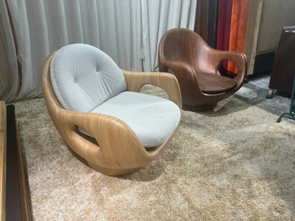 Modern Simple Armchair - Soft Living Room Decorative Chair for Apartment Hotels and Outdoor Use