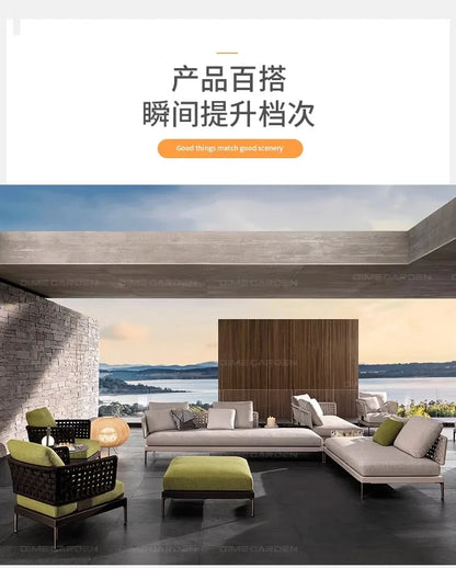 Minimalist Design Outdoor Sofas Personality Nordic Creative Garden Sofas Fashion Party Outdoor Furniture Gartenstuhl Lshysf