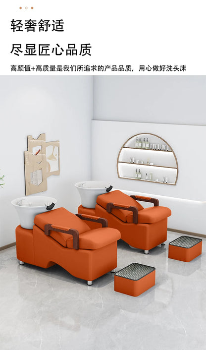 Luxury Premium Shampoo Chair Minimalist Simple Shampoo Chairs Moveis Para Salão De Beleza Baratos Cabeleireiro Salon Furniture