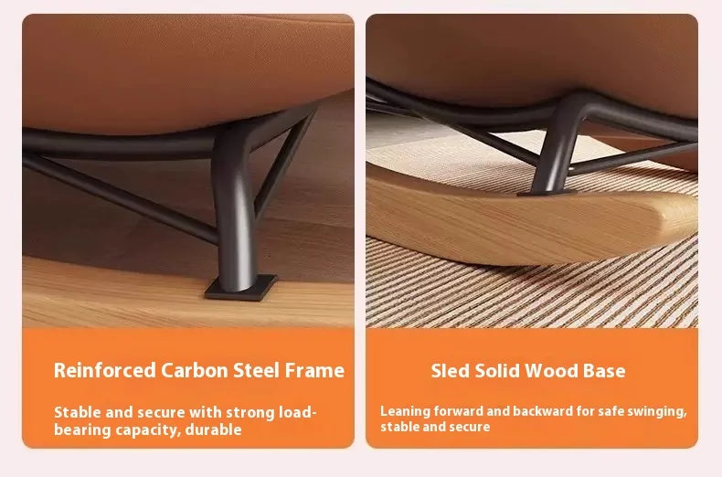Nordic-style rocking chairs, chairs for rest, balconies, living rooms, leisure, lazy sofas, adult light stools, penguin chairs
