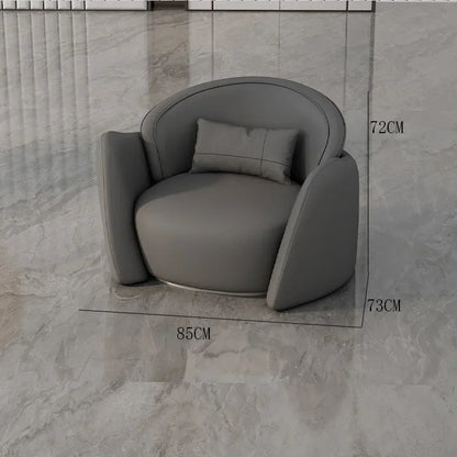 lLight luxury business negotiation sofa table and chair combination hotel lobby reception leather sofa