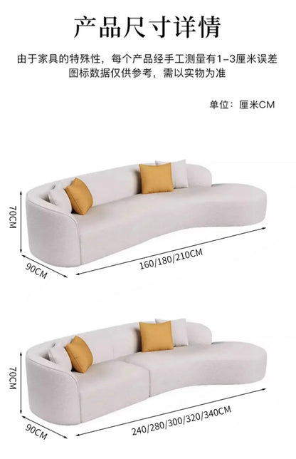 Vintage European Living Room Sofa New In Curved Designer High Quality Couch Plus Size Unusual Sofa Para Sala Bedroom Furniture