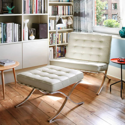 Nordic Bacelona Chair Single  Balcony Antique Metal Style Living Room Office Negotiation Chair Designer Leisure
