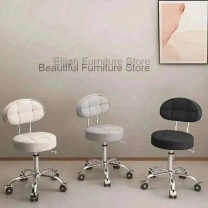 Salon Barber Pulley Chairs Backrest Hairdressing Beauty Pedicure Chair Lifting Manicure Hairdresser Hair Salons Stool Furniture