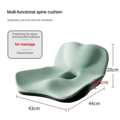 Coccyx Memory Foam Chair Orthopedic Pillow Office Seat Pad Hemorrhoid Treat Car Seat Big Cushion Relief Pain Tailbone Pillow